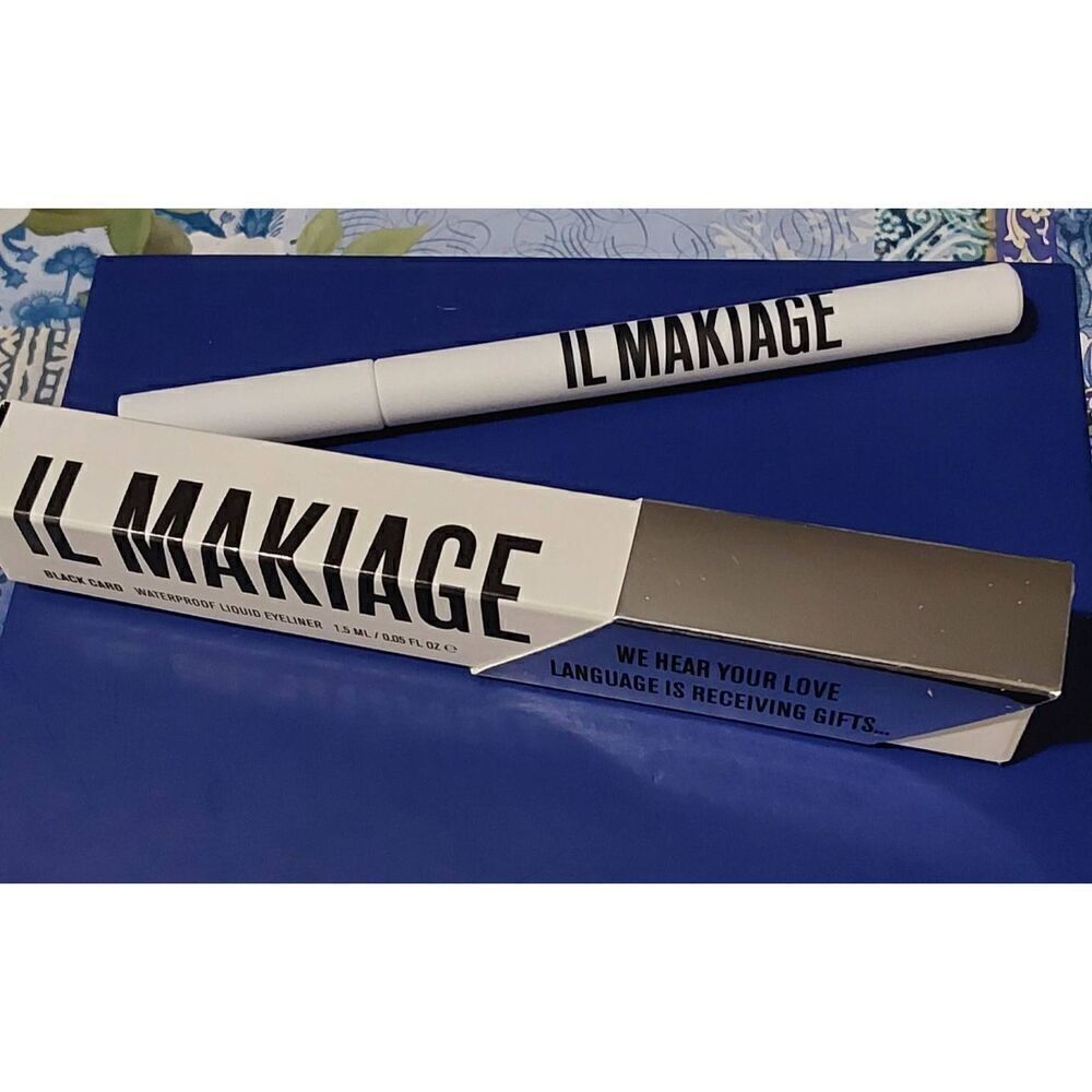 BNIB~IL Makiage Black Card Waterproof Liquid Eyeliner in Black